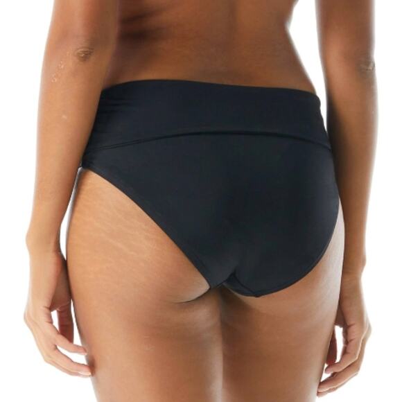 Coco Reef Classic Solids Impulse Rollover Bikini bottoms black -2XL - Picture 2 of 12